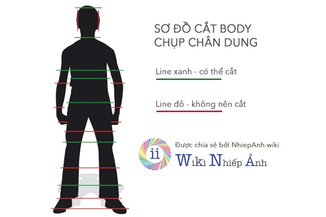 Luật cắt cúp khi chụp ảnh chân dung
